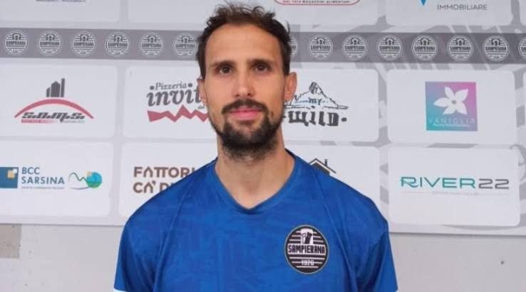 Simone Braccini, capitano della Sampierana